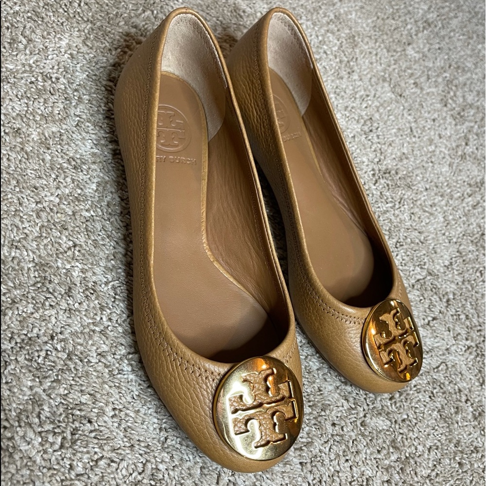 MINNIE TRAVEL BALLET FLAT, LEATHER